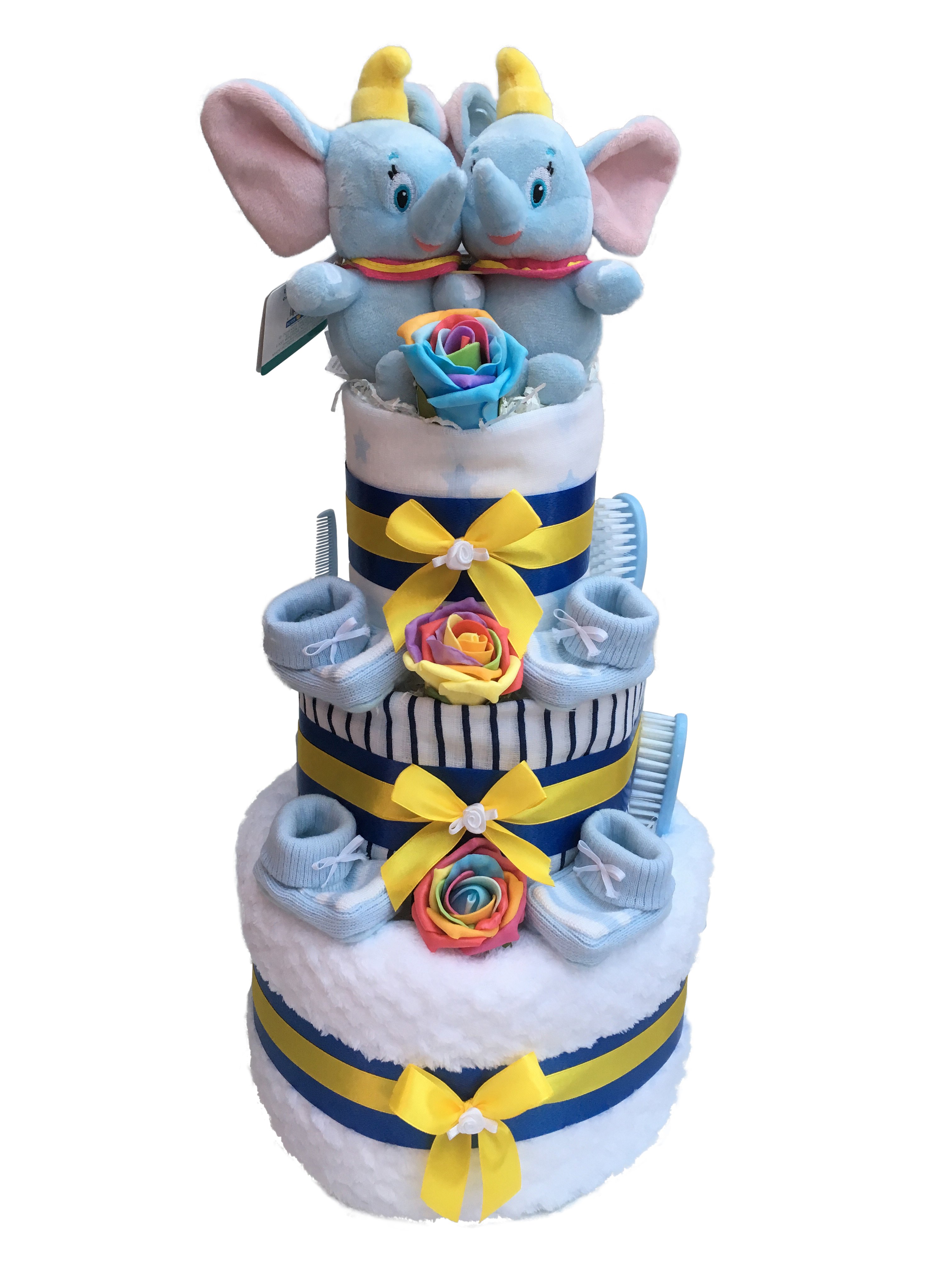 dumbo nappy cake