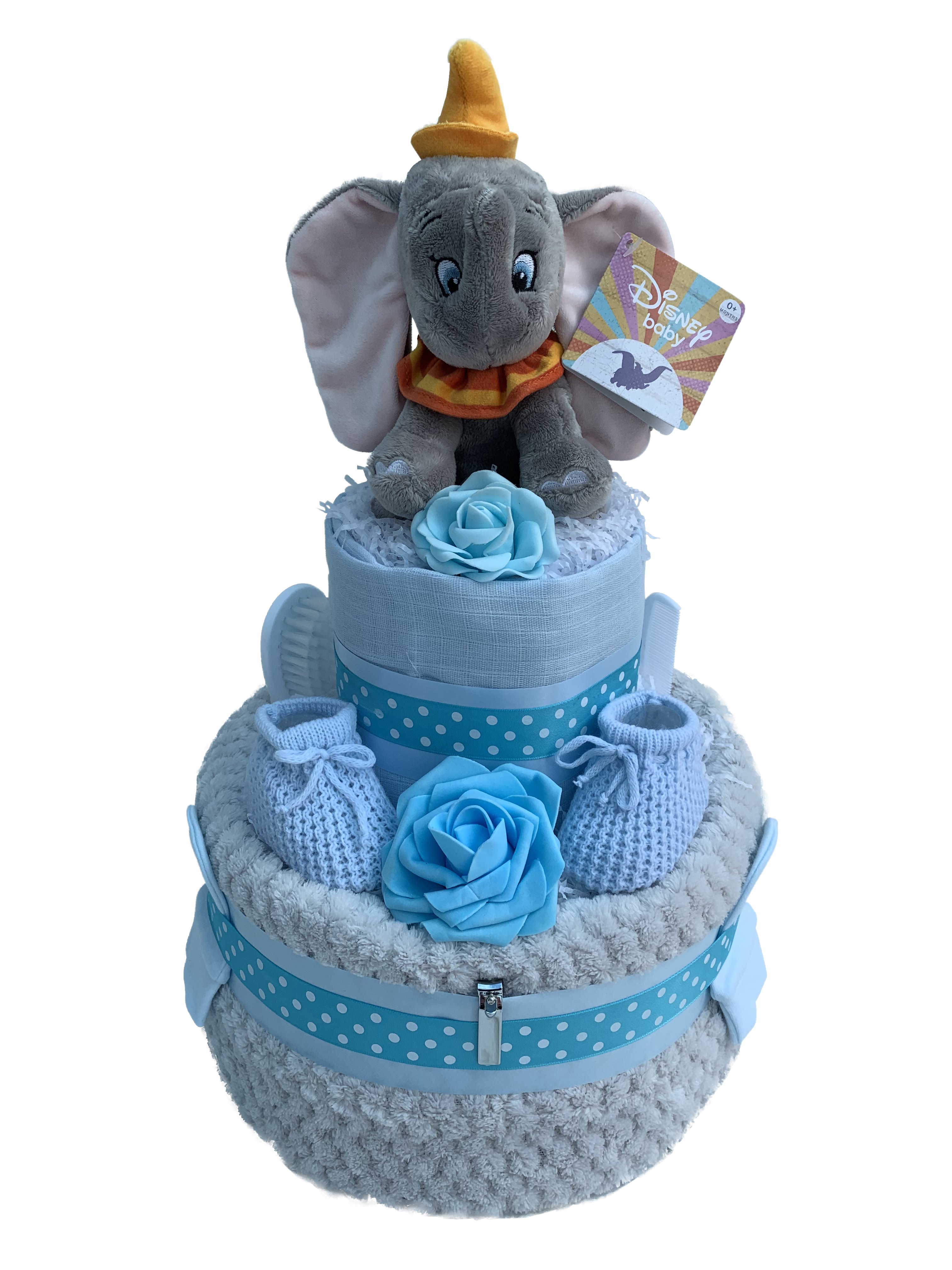 dumbo nappy cake